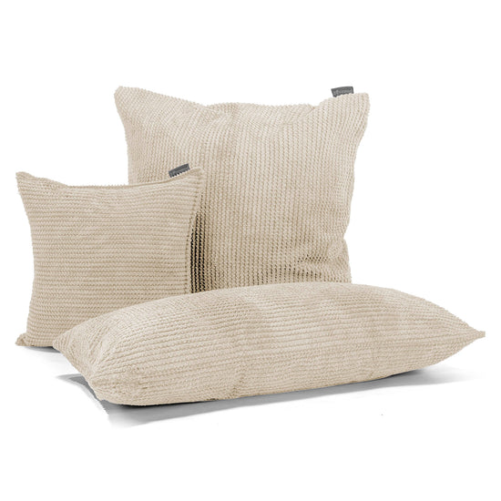 Extra Large Scatter Cushion 70 x 70cm - Pom Pom Ivory 04