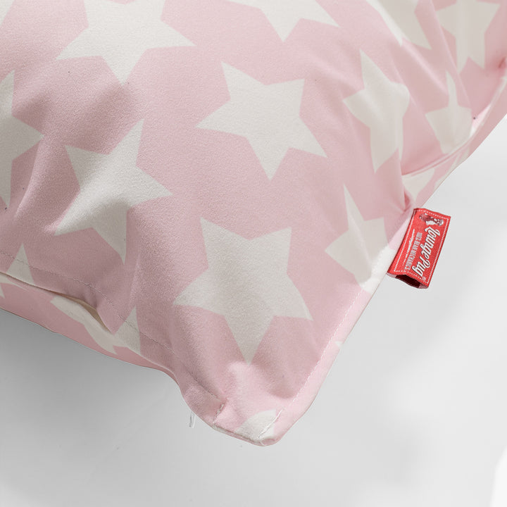 Extra Large Cushion 70 x 70cm - Print Pink Star 02