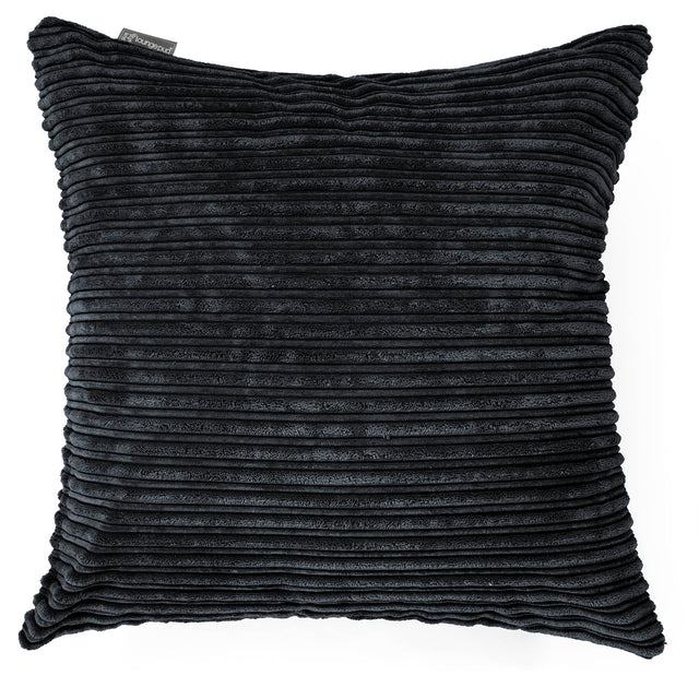Extra Large Cushion 70 x 70cm - Cord Black 01