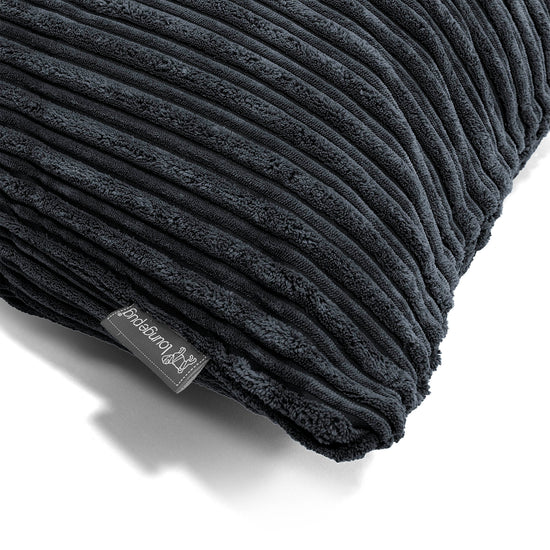 Extra Large Cushion 70 x 70cm - Cord Black 03