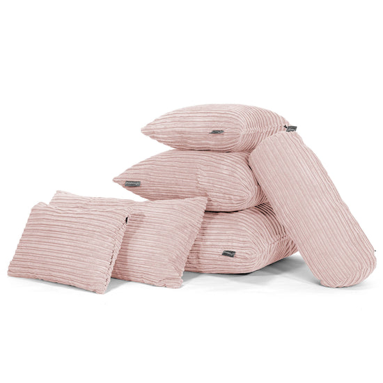 Extra Large Cushion 70 x 70cm - Cord Blush Pink 04
