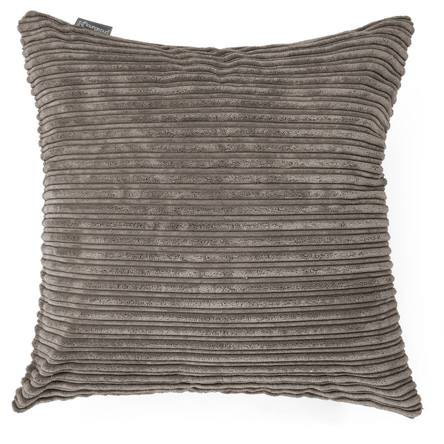 Extra Large Cushion 70 x 70cm - Cord Graphite 01
