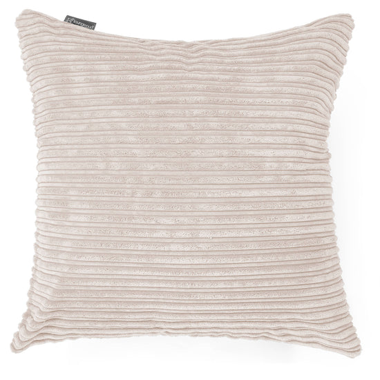Extra Large Cushion 70 x 70cm - Cord Ivory 01