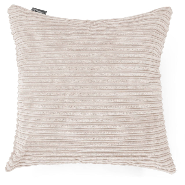 Extra Large Cushion 70 x 70cm - Cord Ivory 01