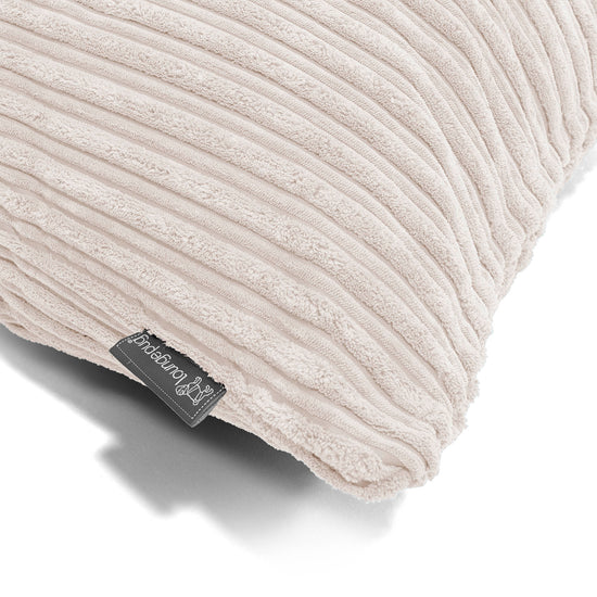 Extra Large Cushion 70 x 70cm - Cord Ivory 03