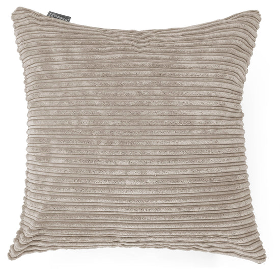Extra Large Cushion 70 x 70cm - Cord Mink 01