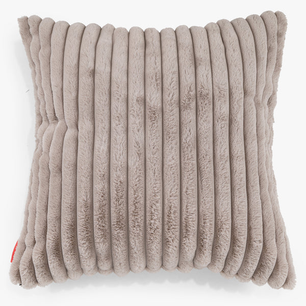Extra Large Scatter Cushion Cover 70 x 70cm - Ultra Plush Cord Minky 01