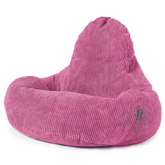 Ultra Lux Gaming Bean Bag Chair - Pom Pom Pink 01