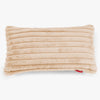 XL Rectangular Support Cushion Cover 40 x 80cm - Ultra Plush Cord Peach 01