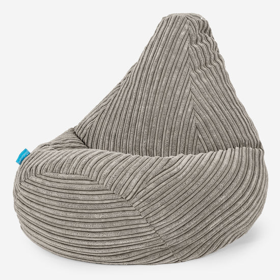 Highback Kids Bean Bag Chair 1-5 yr - Cord Mink 02