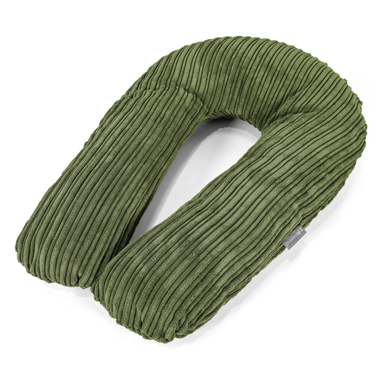 Hug Pillow - Cord Forest Green 01