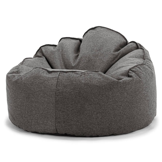 Archi Bean Bag Chair - Interalli Wool Grey 01