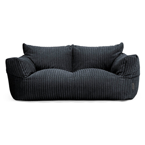Josephine Sofa Bean Bag - Cord Black 01
