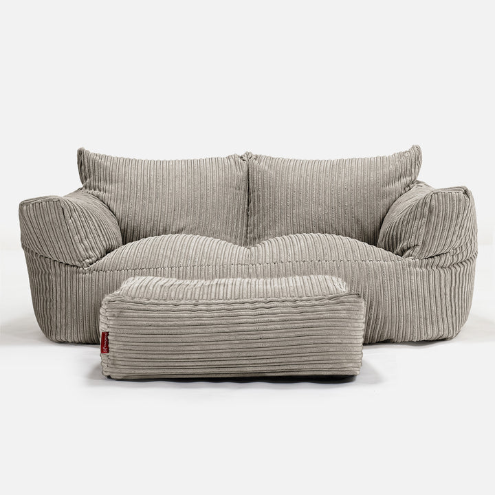 Josephine Sofa Bean Bag - Cord Mink 02