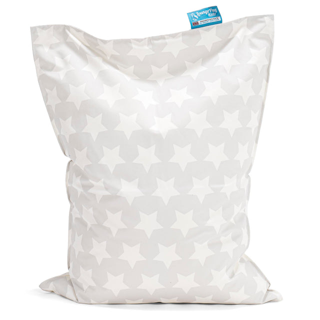 Children's Beanbag Pillow - Print Grey Star 01