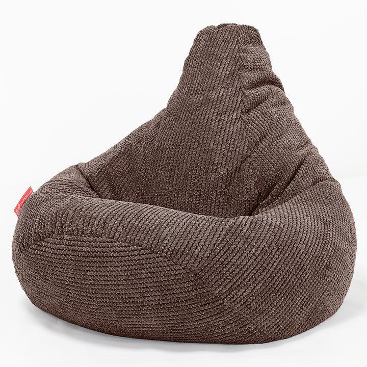 Children's Gaming Bean Bag Chair 6-14 yr - Pom Pom Chocolate 02