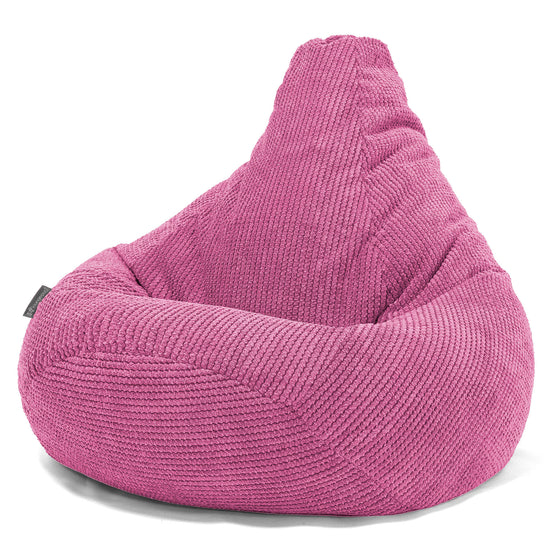 Children's Gaming Bean Bag Chair 6-14 yr - Pom Pom Pink 02