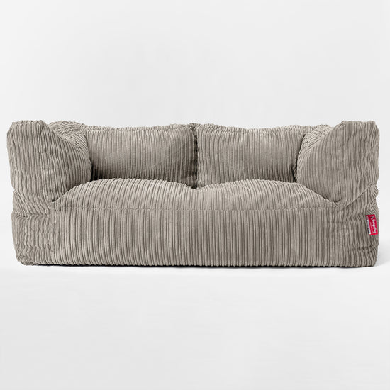 Kids' Giant Albert Sofa 2 Seater 3-14 yr - Cord Mink 03