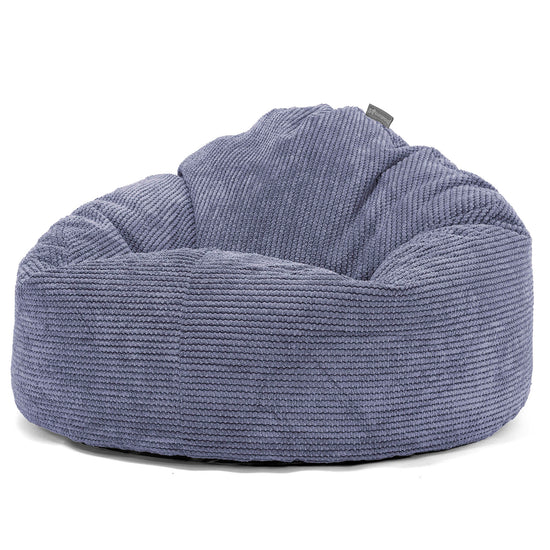 Kids' Giant Snuggle Bean Bag 3-8 yr - Pom Pom Purple 02