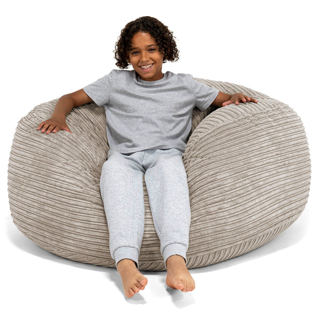 Ultra Comfy Kids' Super Sized Bean Bag 6-14 yr - Cord Mink 01