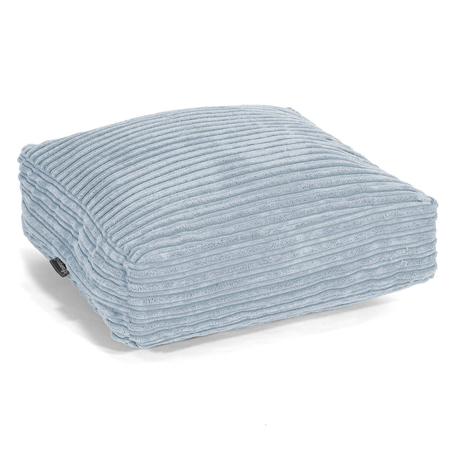 Large Floor Cushion - Cord Baby Blue 01