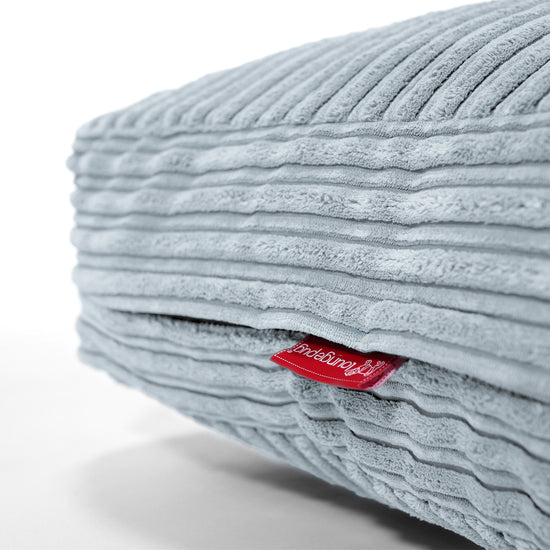 Large Floor Cushion - Cord Baby Blue 02