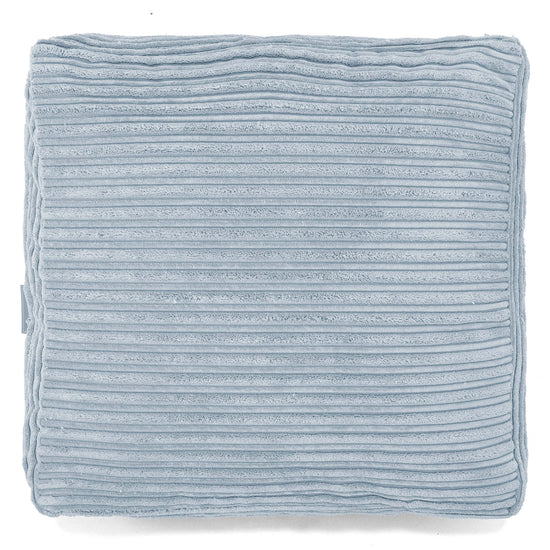 Large Floor Cushion - Cord Baby Blue 03