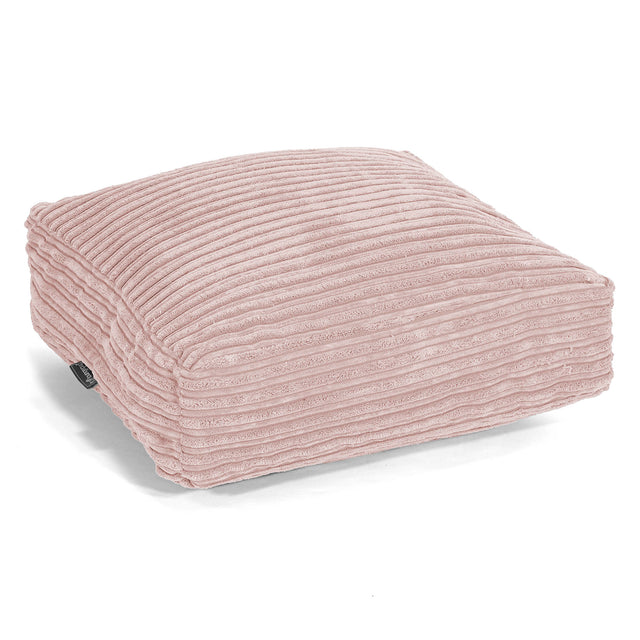 Large Floor Cushion - Cord Blush Pink 01