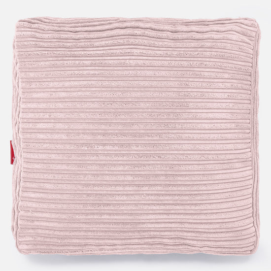 Large Floor Cushion - Cord Blush Pink 03