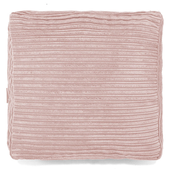 Large Floor Cushion - Cord Blush Pink 03