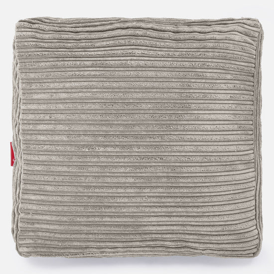 Large Floor Cushion - Cord Mink 03