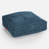 Large Floor Cushion - Cord Navy Blue 01