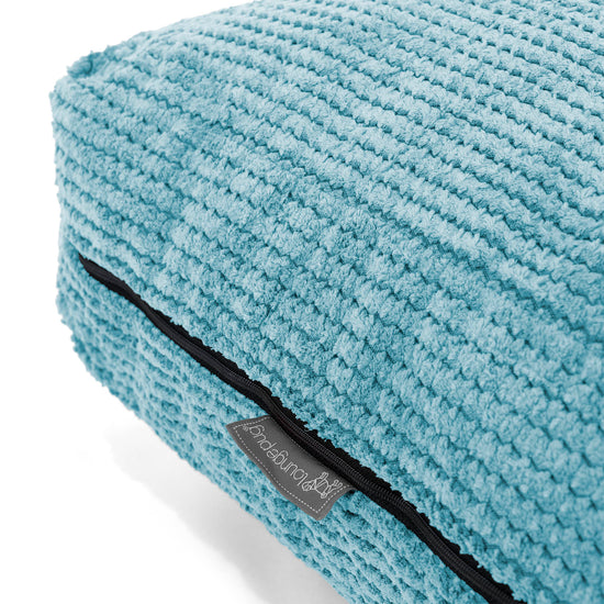 Large Floor Cushion - Pom Pom Aegean Blue 02