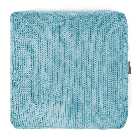 Large Floor Cushion - Pom Pom Aegean Blue 03