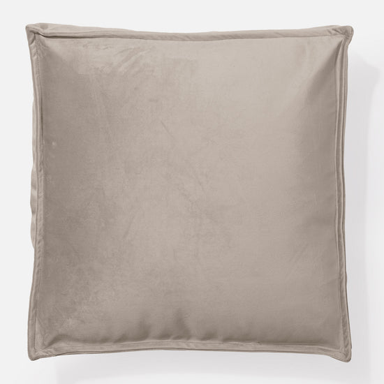Large Floor Cushion - Velvet Mink 02