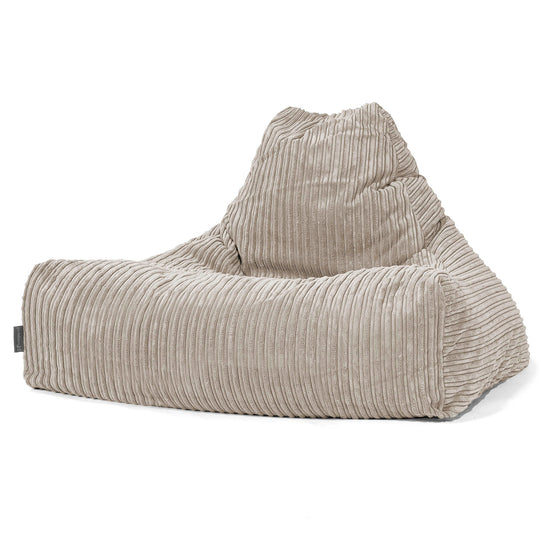 Lounger Beanbag - Cord Mink 01