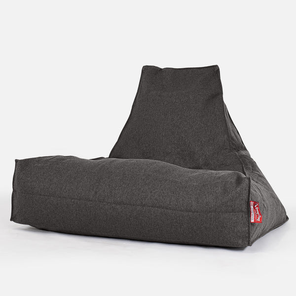 Lounger Beanbag - Interalli Wool Grey 01