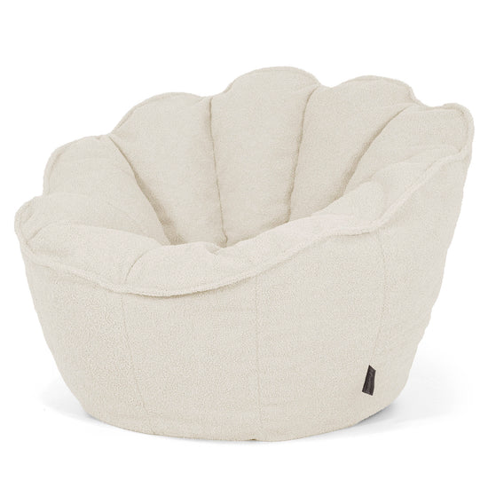 Natalia Sacco Bean Bag Chair - Boucle Ivory 02