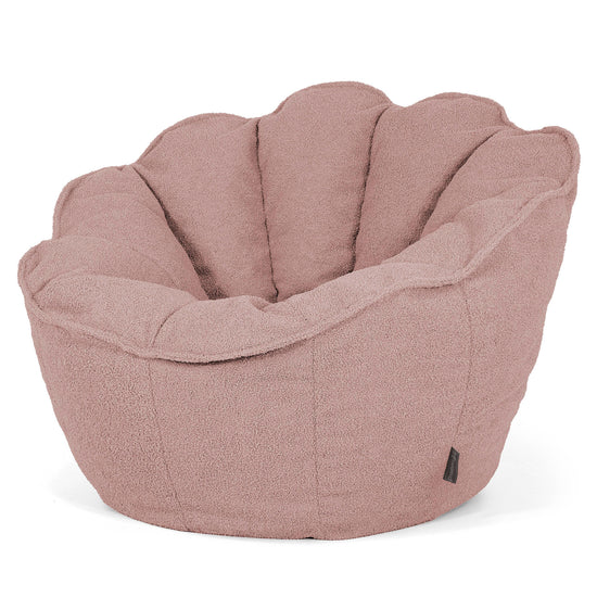 Natalia Sacco Bean Bag Chair - Boucle Pink 02