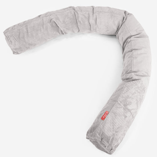 XXL Cuddle Cushion - Pinstripe Stone 01