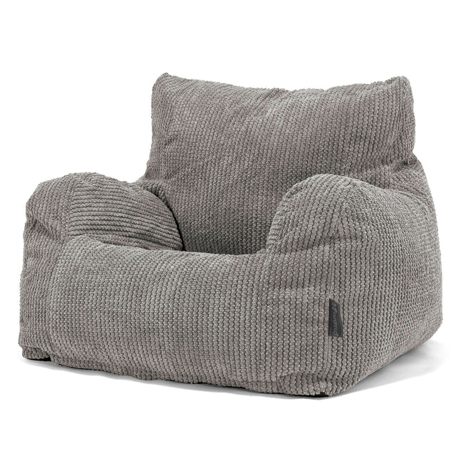Bean Bag Armchair - Pom Pom Charcoal Grey 01