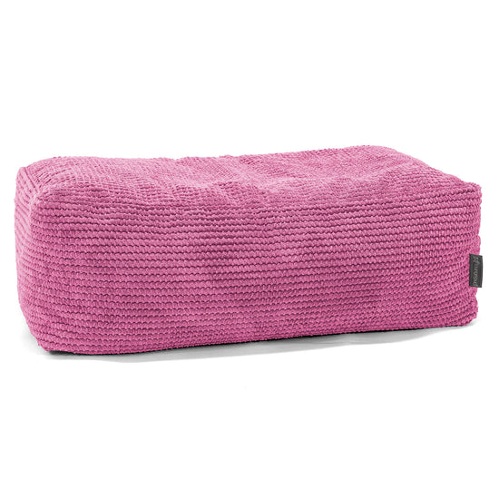 Large Footstool - Pom Pom Pink 01