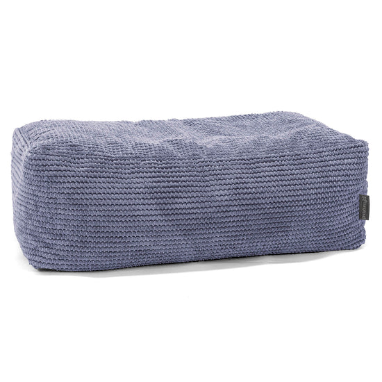 Large Footstool - Pom Pom Purple 01