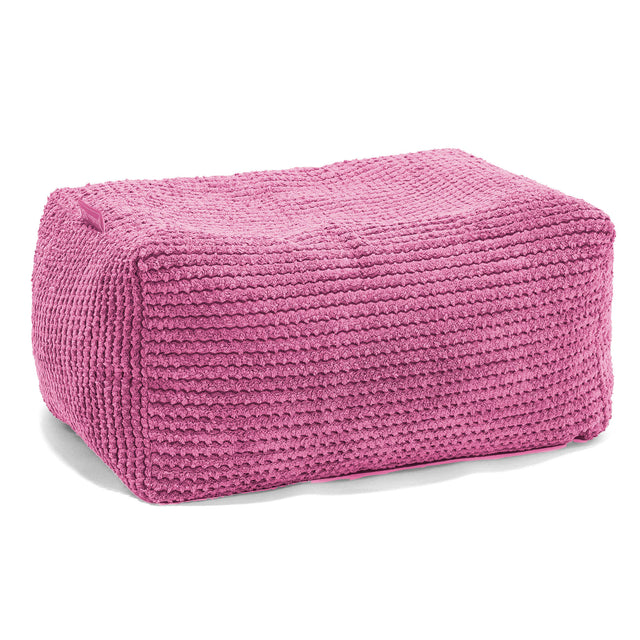 Small Footstool - Pom Pom Pink 01