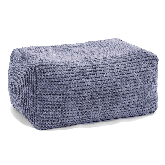 Small Footstool - Pom Pom Purple 01