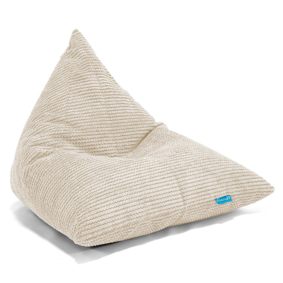 Kids' Beanbag Pod - Pom Pom Ivory 01