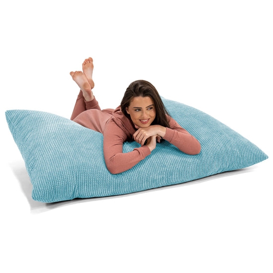 XL Pillow Beanbag - Pom Pom Aegean Blue 04
