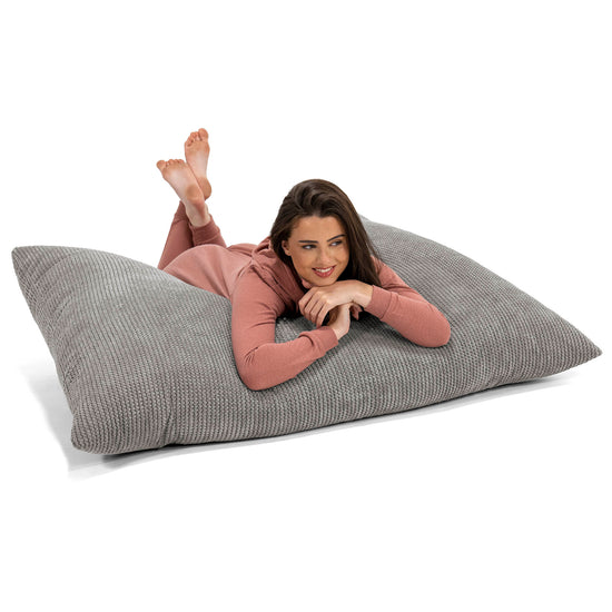 XL Pillow Beanbag - Pom Pom Charcoal Grey 04