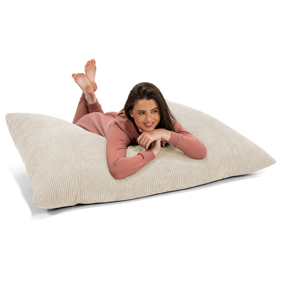 XL Pillow Beanbag - Pom Pom Ivory 04