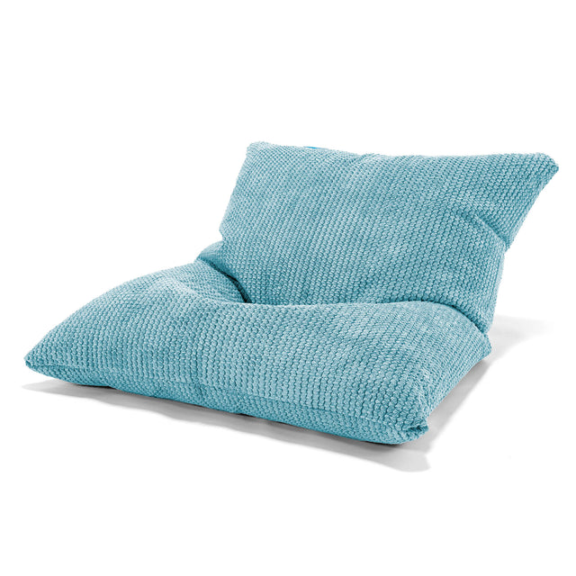 Children's Beanbag Pillow - Pom Pom Aegean Blue 01